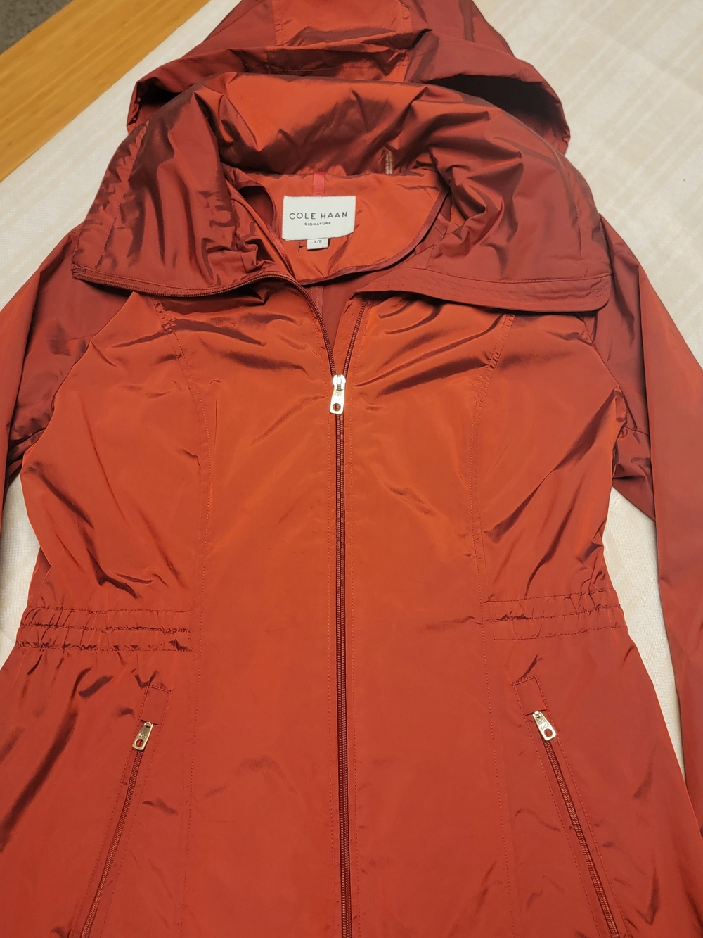Cole Haan Women's Hooded Lightweight Jacket